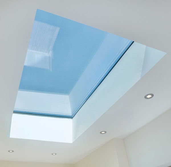Internal shot of Opal Rooflight